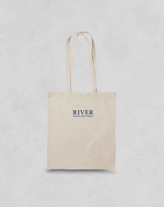 Tote Bag. River Cross the Limits