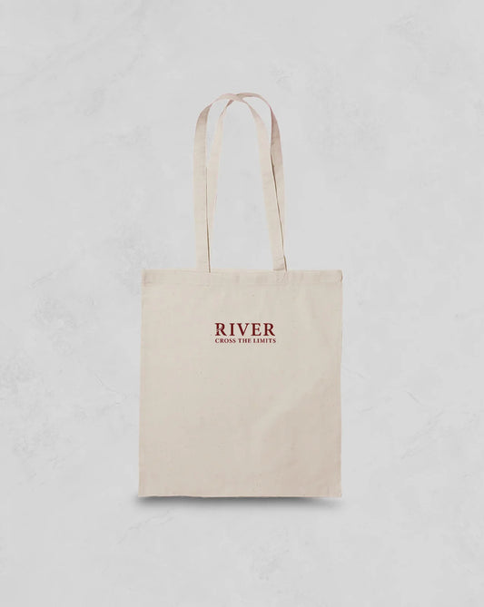 Tote Bag. River Cross the Limits