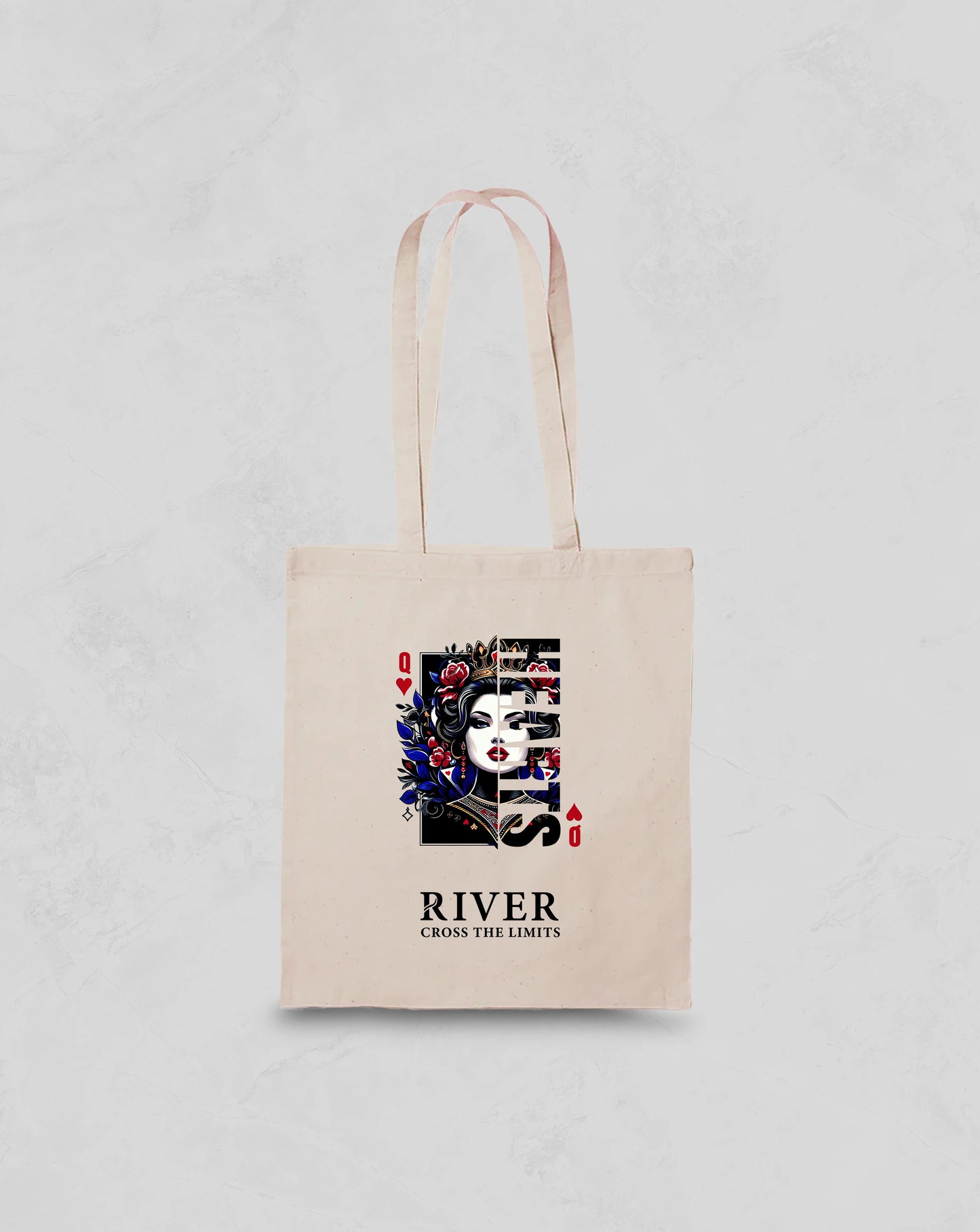 Tote Bag. Queen of Hearts